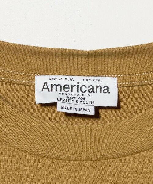 BEAUTY&YOUTH UNITED ARROWS / ビューティー&ユース ユナイテッドアローズ Tシャツ | 【別注】＜Americana＞プリント ビッグTシャツ | 詳細9
