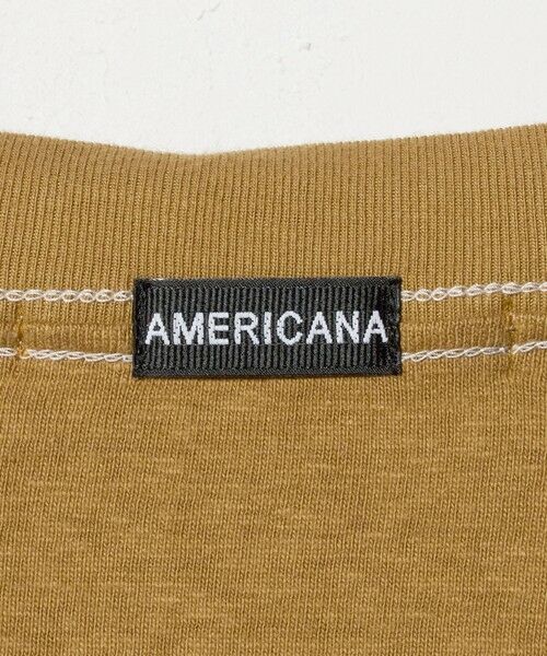 BEAUTY&YOUTH UNITED ARROWS / ビューティー&ユース ユナイテッドアローズ Tシャツ | 【別注】＜Americana＞プリント ビッグTシャツ | 詳細14