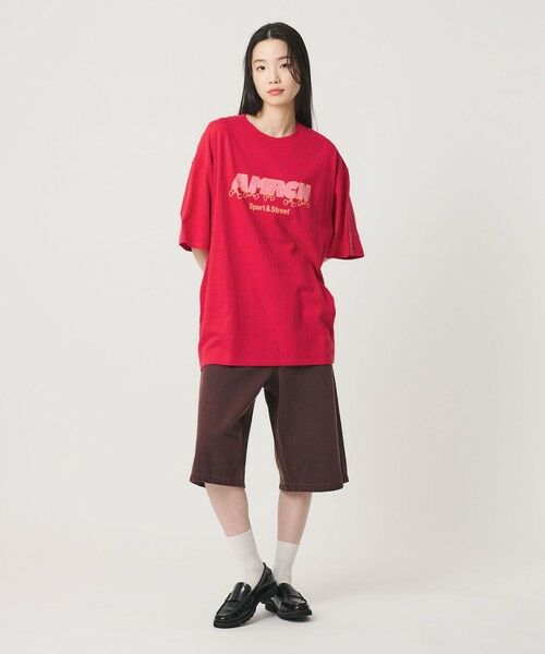 BEAUTY&YOUTH UNITED ARROWS / ビューティー&ユース ユナイテッドアローズ Tシャツ | 【別注】＜Americana＞プリント ビッグTシャツ | 詳細18