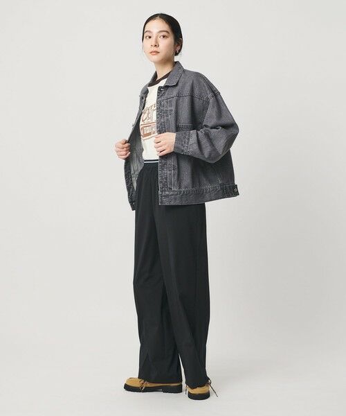 BEAUTY&YOUTH UNITED ARROWS / ビューティー&ユース ユナイテッドアローズ Tシャツ | 【WEB限定/別注】＜Americana＞リンガーTシャツ | 詳細10