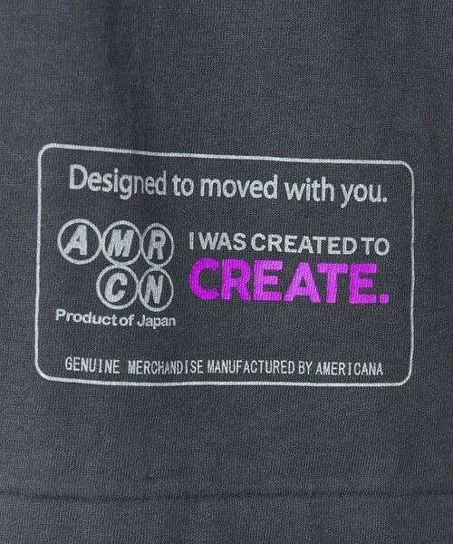 BEAUTY&YOUTH UNITED ARROWS / ビューティー&ユース ユナイテッドアローズ Tシャツ | 【WEB限定/別注】＜Americana＞リンガーTシャツ | 詳細17