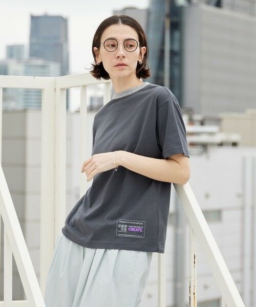 BEAUTY&YOUTH UNITED ARROWS / ビューティー&ユース ユナイテッドアローズ Tシャツ | 【WEB限定/別注】＜Americana＞リンガーTシャツ | 詳細13