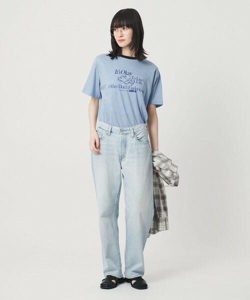 BEAUTY&YOUTH UNITED ARROWS / ビューティー&ユース ユナイテッドアローズ Tシャツ | 【WEB限定/別注】＜Americana＞リンガーTシャツ | 詳細20