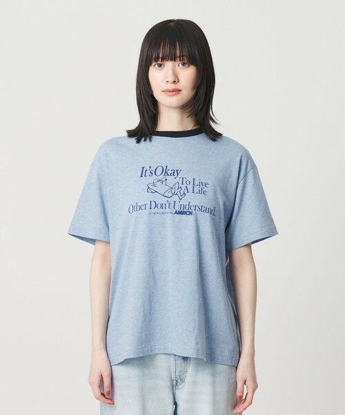 BEAUTY&YOUTH UNITED ARROWS / ビューティー&ユース ユナイテッドアローズ Tシャツ | 【WEB限定/別注】＜Americana＞リンガーTシャツ | 詳細21