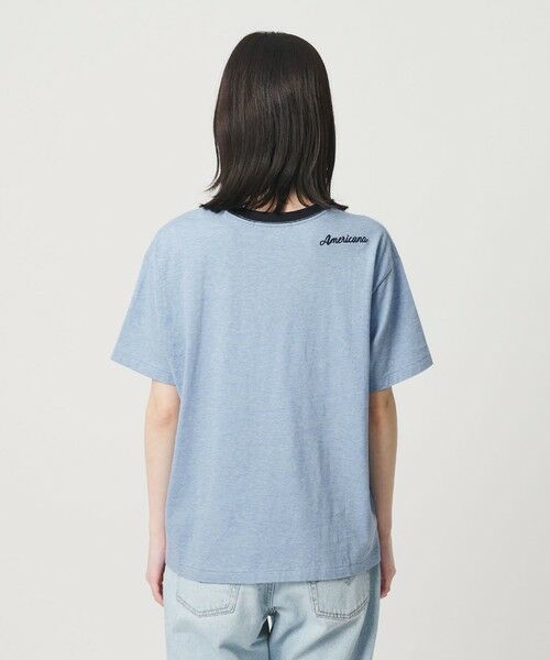 BEAUTY&YOUTH UNITED ARROWS / ビューティー&ユース ユナイテッドアローズ Tシャツ | 【WEB限定/別注】＜Americana＞リンガーTシャツ | 詳細23