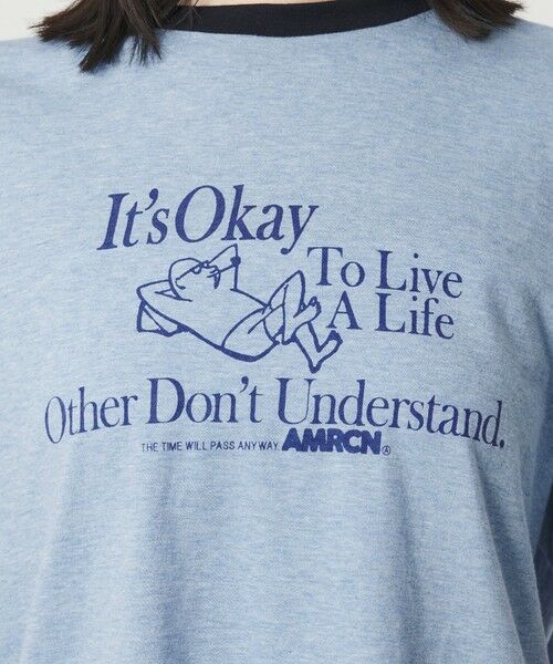 BEAUTY&YOUTH UNITED ARROWS / ビューティー&ユース ユナイテッドアローズ Tシャツ | 【WEB限定/別注】＜Americana＞リンガーTシャツ | 詳細28