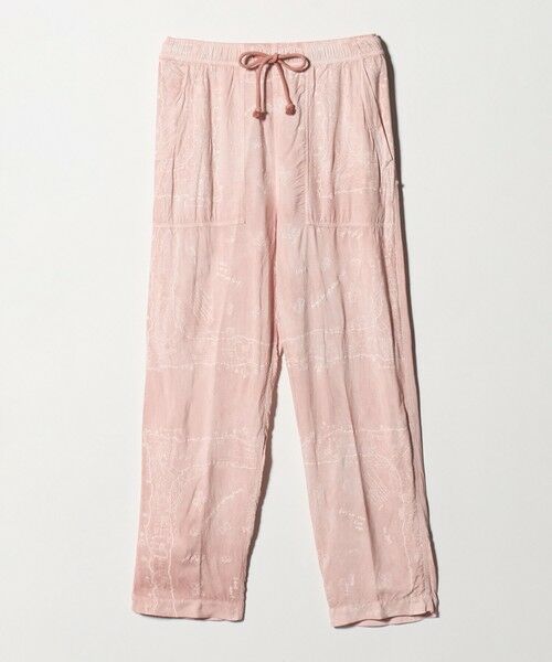BEAUTY&YOUTH UNITED ARROWS / ビューティー&ユース ユナイテッドアローズ その他パンツ | ＜INNAT＞RAKUGAKI BANDANA イージーパンツ（PINK）