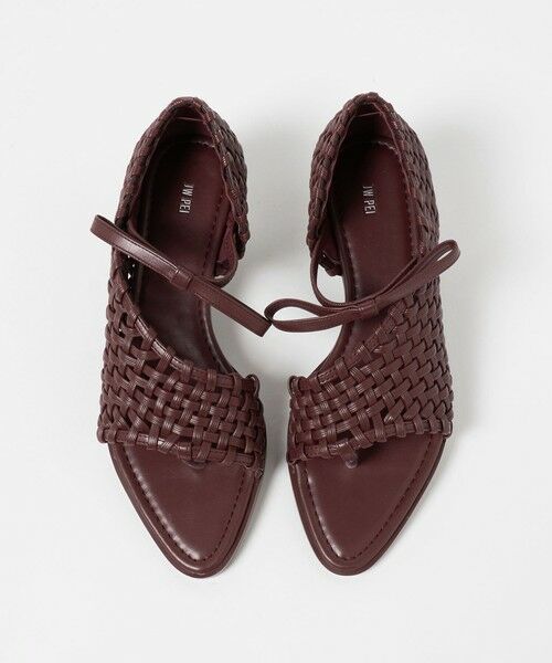 BEAUTY&YOUTH UNITED ARROWS / ビューティー&ユース ユナイテッドアローズ サンダル | ＜JW PEI＞Jocelyn Weave Strap サンダル | 詳細5