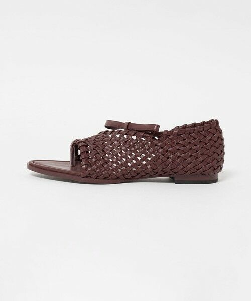 BEAUTY&YOUTH UNITED ARROWS / ビューティー&ユース ユナイテッドアローズ サンダル | ＜JW PEI＞Jocelyn Weave Strap サンダル（WINE）