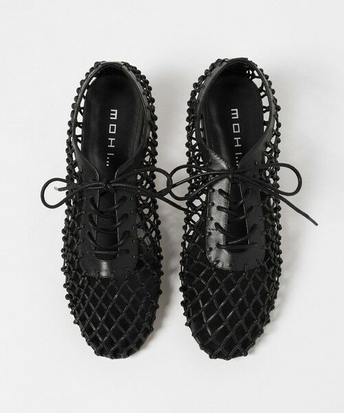 BEAUTY&YOUTH UNITED ARROWS / ビューティー&ユース ユナイテッドアローズ フラットシューズ | 【別注】＜MOHI...＞WEAVE LACEUP シューズ | 詳細4