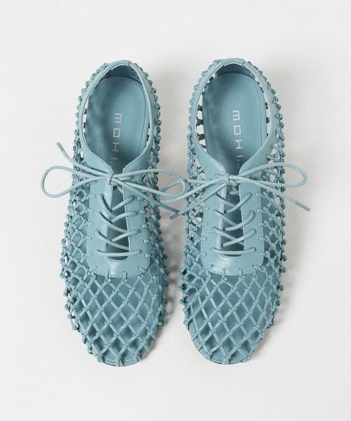 BEAUTY&YOUTH UNITED ARROWS / ビューティー&ユース ユナイテッドアローズ フラットシューズ | 【別注】＜MOHI...＞WEAVE LACEUP シューズ | 詳細8