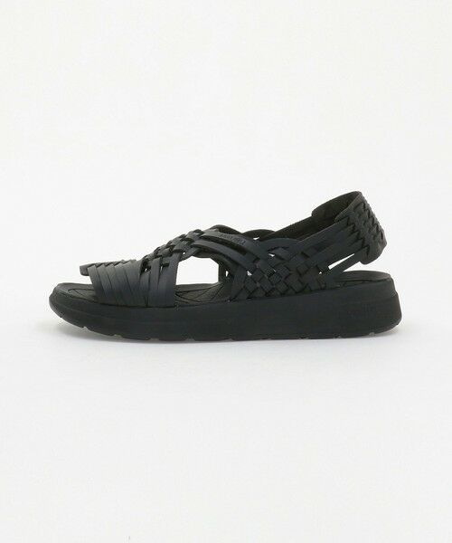 BEAUTY&YOUTH UNITED ARROWS / ビューティー&ユース ユナイテッドアローズ サンダル | ＜MALIBU SANDALS＞レザーライク キャニオン サンダル（BLACK）