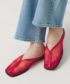 BEAUTY&YOUTH UNITED ARROWS / ビューティー&ユース ユナイテッドアローズ サンダル | チュール スライダー サンダル