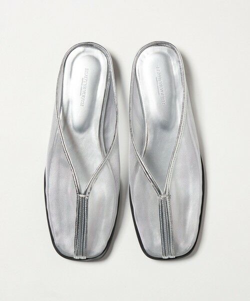 BEAUTY&YOUTH UNITED ARROWS / ビューティー&ユース ユナイテッドアローズ サンダル | チュール スライダー サンダル | 詳細7