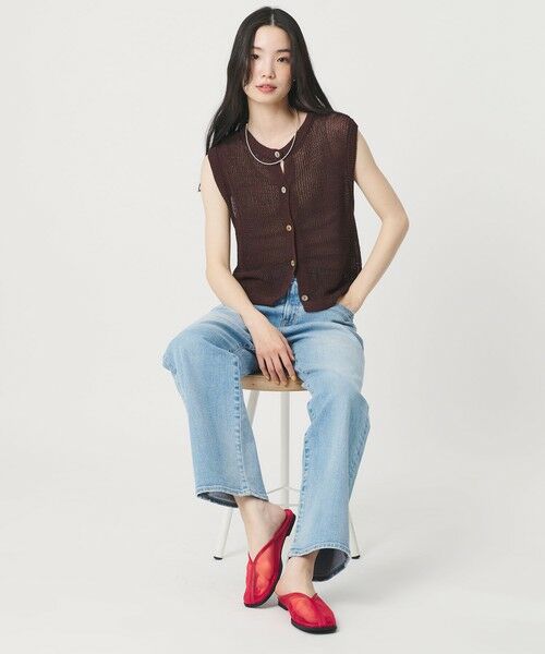 BEAUTY&YOUTH UNITED ARROWS / ビューティー&ユース ユナイテッドアローズ サンダル | チュール スライダー サンダル | 詳細23