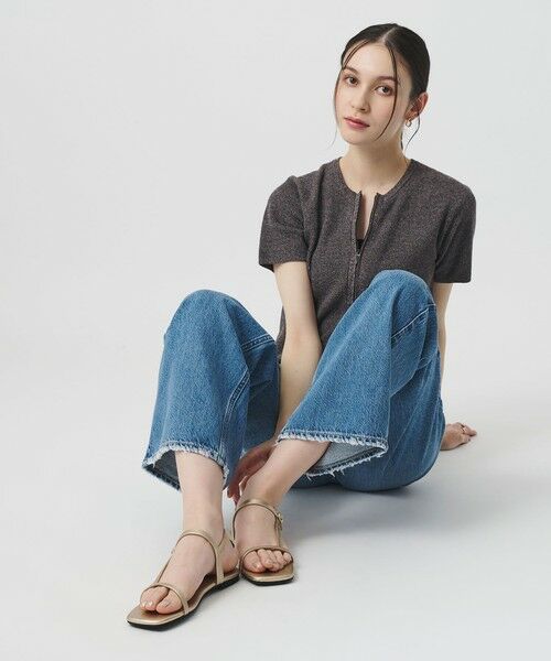 BEAUTY&YOUTH UNITED ARROWS / ビューティー&ユース ユナイテッドアローズ サンダル | スマート ヘンケイ Tストラップ サンダル | 詳細4