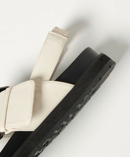 BEAUTY&YOUTH UNITED ARROWS / ビューティー&ユース ユナイテッドアローズ サンダル | ビッグバックル クロスストラップ サンダル | 詳細11