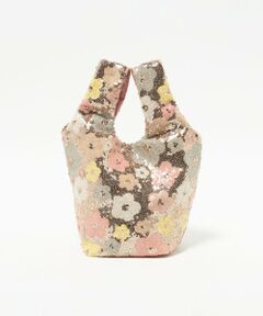 BEAUTY&YOUTH UNITED ARROWS / ビューティー&ユース ユナイテッドアローズ トートバッグ | ＜HVISK＞LUMA スパンコール フラワー バッグ