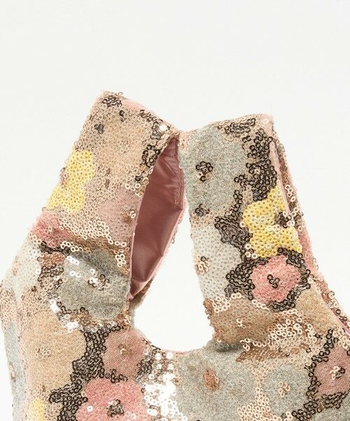 BEAUTY&YOUTH UNITED ARROWS / ビューティー&ユース ユナイテッドアローズ トートバッグ | ＜HVISK＞LUMA スパンコール フラワー バッグ | 詳細4