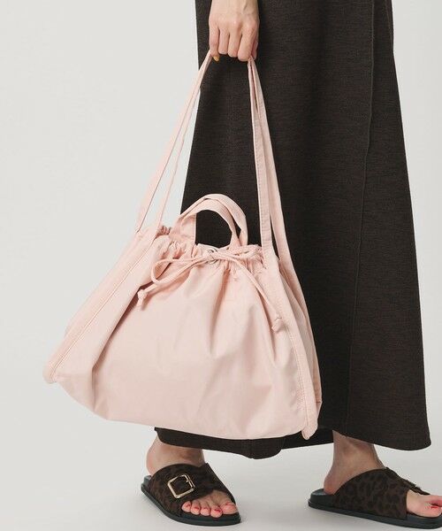 BEAUTY&YOUTH UNITED ARROWS / ビューティー&ユース ユナイテッドアローズ ショルダーバッグ | ＜HVISK＞SAGE TWILL 2WAY ショルダーバッグ（LT.PINK）