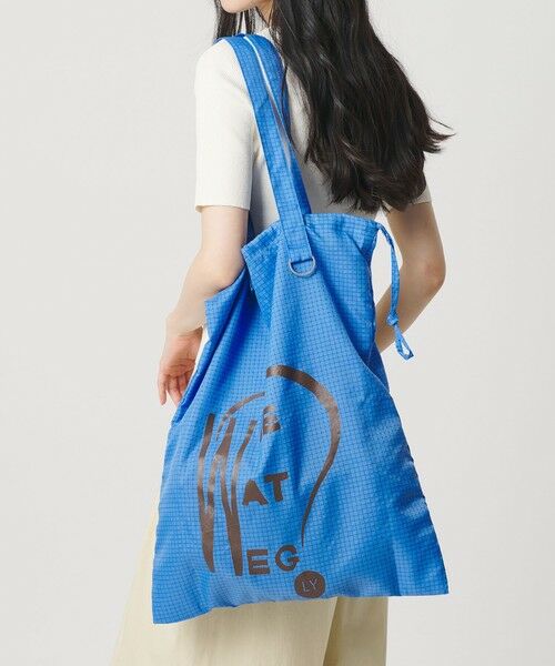 BEAUTY&YOUTH UNITED ARROWS / ビューティー&ユース ユナイテッドアローズ トートバッグ | ＜LY＞A3 サック トートバッグ（COBALT）