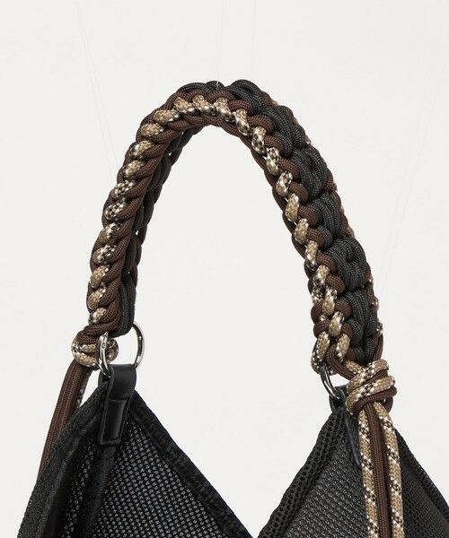 BEAUTY&YOUTH UNITED ARROWS / ビューティー&ユース ユナイテッドアローズ トートバッグ | 【別注】＜LE VERNIS＞パラコード メッシュ バッグ | 詳細5