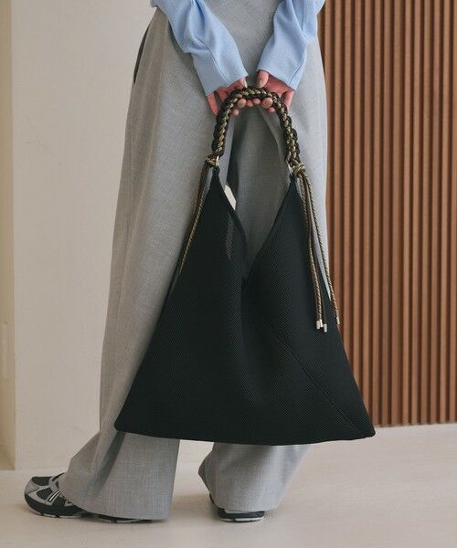 BEAUTY&YOUTH UNITED ARROWS / ビューティー&ユース ユナイテッドアローズ トートバッグ | 【別注】＜LE VERNIS＞パラコード メッシュ バッグ（BLACK）