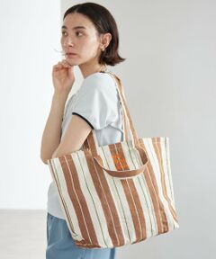 BEAUTY&YOUTH UNITED ARROWS / ビューティー&ユース ユナイテッドアローズ トートバッグ | 【別注】＜beej＞ストライプ 2WAY トートバッグ