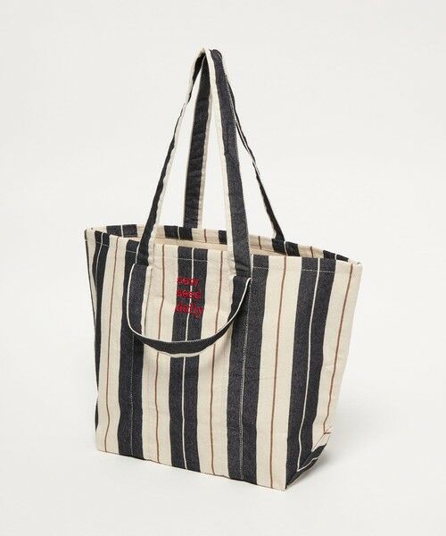 BEAUTY&YOUTH UNITED ARROWS / ビューティー&ユース ユナイテッドアローズ トートバッグ | 【別注】＜beej＞ストライプ 2WAY トートバッグ | 詳細4