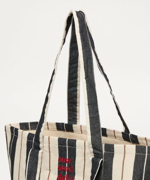BEAUTY&YOUTH UNITED ARROWS / ビューティー&ユース ユナイテッドアローズ トートバッグ | 【別注】＜beej＞ストライプ 2WAY トートバッグ | 詳細5