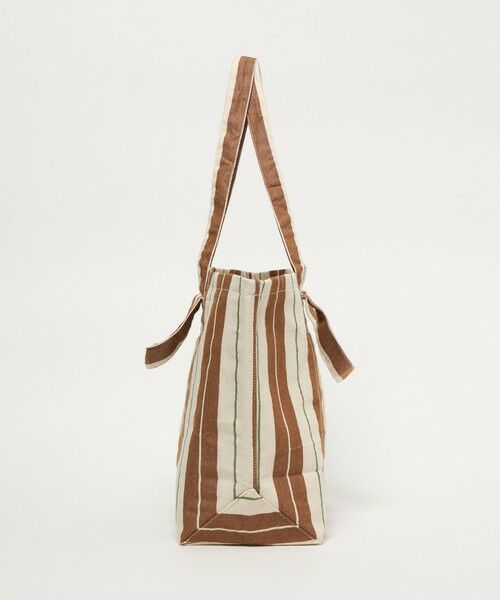 BEAUTY&YOUTH UNITED ARROWS / ビューティー&ユース ユナイテッドアローズ トートバッグ | 【別注】＜beej＞ストライプ 2WAY トートバッグ | 詳細12
