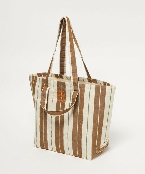 BEAUTY&YOUTH UNITED ARROWS / ビューティー&ユース ユナイテッドアローズ トートバッグ | 【別注】＜beej＞ストライプ 2WAY トートバッグ | 詳細14