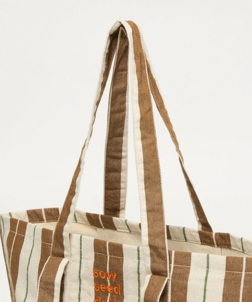 BEAUTY&YOUTH UNITED ARROWS / ビューティー&ユース ユナイテッドアローズ トートバッグ | 【別注】＜beej＞ストライプ 2WAY トートバッグ | 詳細15