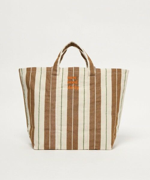 BEAUTY&YOUTH UNITED ARROWS / ビューティー&ユース ユナイテッドアローズ トートバッグ | 【別注】＜beej＞ストライプ 2WAY トートバッグ | 詳細19
