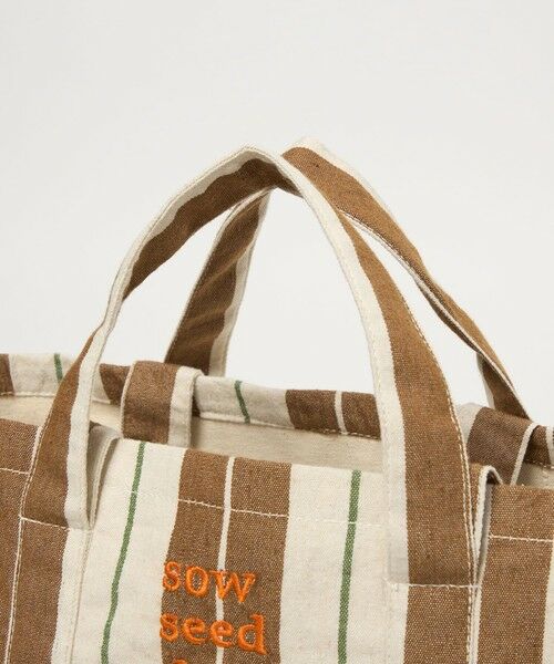 BEAUTY&YOUTH UNITED ARROWS / ビューティー&ユース ユナイテッドアローズ トートバッグ | 【別注】＜beej＞ストライプ 2WAY トートバッグ | 詳細20