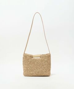 BEAUTY&YOUTH UNITED ARROWS / ビューティー&ユース ユナイテッドアローズ ショルダーバッグ | ペーパー スクエア レザーハンドル ショルダーバッグ 2WAY