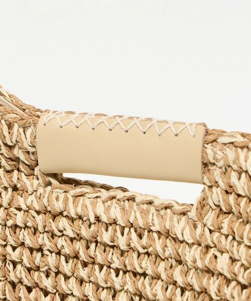 BEAUTY&YOUTH UNITED ARROWS / ビューティー&ユース ユナイテッドアローズ ショルダーバッグ | ペーパー スクエア レザーハンドル ショルダーバッグ 2WAY | 詳細9