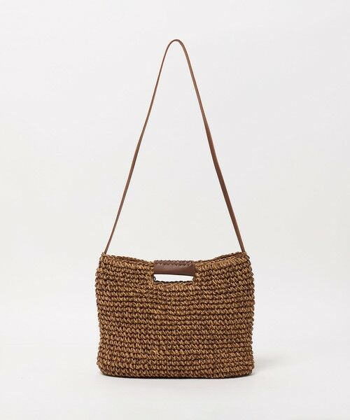 BEAUTY&YOUTH UNITED ARROWS / ビューティー&ユース ユナイテッドアローズ ショルダーバッグ | ペーパー スクエア レザーハンドル ショルダーバッグ 2WAY | 詳細13