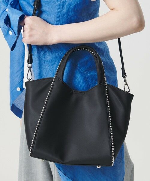 BEAUTY&YOUTH UNITED ARROWS / ビューティー&ユース ユナイテッドアローズ トートバッグ | ナイロン ボールチェーン ミドル 2WAY トートバッグ はっ水 | 詳細1