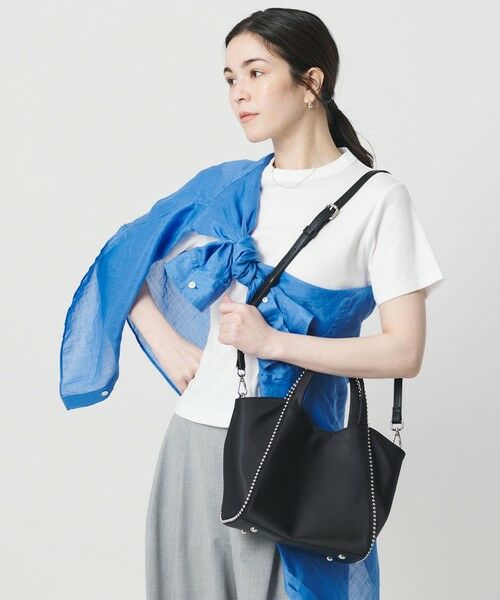 BEAUTY&YOUTH UNITED ARROWS / ビューティー&ユース ユナイテッドアローズ トートバッグ | ナイロン ボールチェーン ミドル 2WAY トートバッグ はっ水 | 詳細2