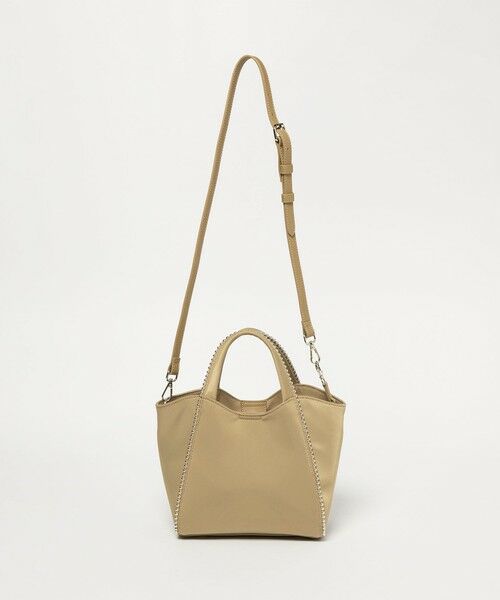 BEAUTY&YOUTH UNITED ARROWS / ビューティー&ユース ユナイテッドアローズ トートバッグ | ナイロン ボールチェーン ミドル 2WAY トートバッグ はっ水 | 詳細15