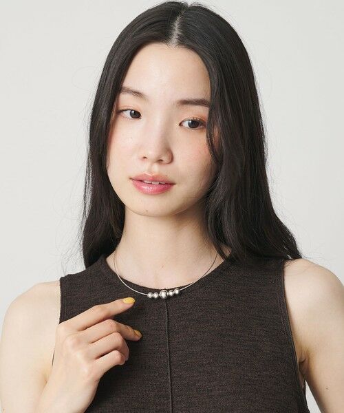 BEAUTY&YOUTH UNITED ARROWS / ビューティー&ユース ユナイテッドアローズ ネックレス・ペンダント・チョーカー | ＜ERICKA NICOLAS BEGAY＞SHINY 5ボール ネックレス | 詳細1