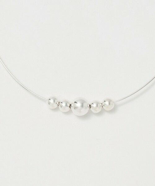 BEAUTY&YOUTH UNITED ARROWS / ビューティー&ユース ユナイテッドアローズ ネックレス・ペンダント・チョーカー | ＜ERICKA NICOLAS BEGAY＞SHINY 5ボール ネックレス | 詳細3