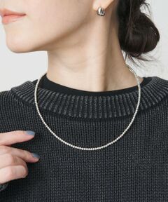 BEAUTY&YOUTH UNITED ARROWS / ビューティー&ユース ユナイテッドアローズ ネックレス・ペンダント・チョーカー | ＜ERICKA NICOLAS BEGAY＞SHINY 3mmボール ネックレス/50cm