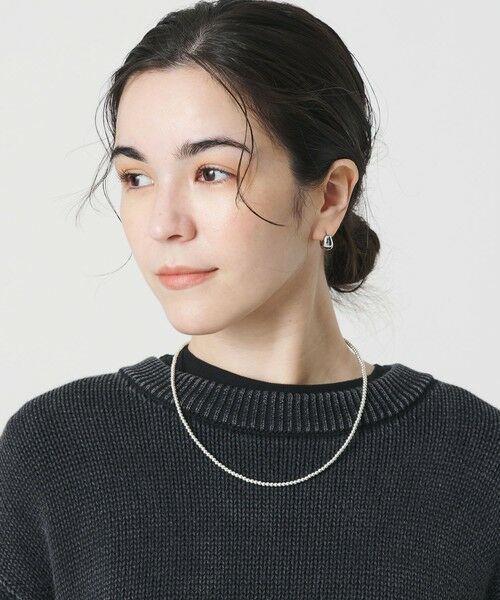 BEAUTY&YOUTH UNITED ARROWS / ビューティー&ユース ユナイテッドアローズ ネックレス・ペンダント・チョーカー | ＜ERICKA NICOLAS BEGAY＞SHINY 3mmボール ネックレス/50cm | 詳細1