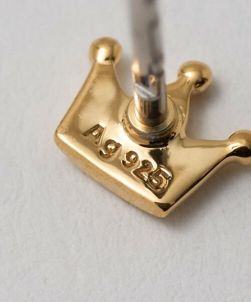 BEAUTY&YOUTH UNITED ARROWS / ビューティー&ユース ユナイテッドアローズ ピアス・イヤリング | ＜BAQLESS＞AMITY クラウン ピアス | 詳細6