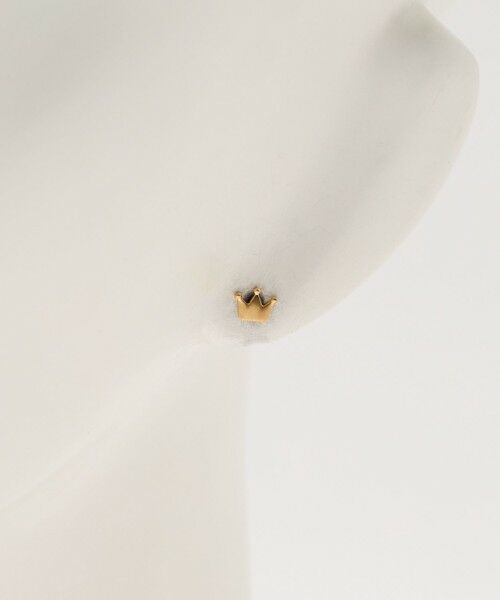 BEAUTY&YOUTH UNITED ARROWS / ビューティー&ユース ユナイテッドアローズ ピアス・イヤリング | ＜BAQLESS＞AMITY クラウン ピアス | 詳細8