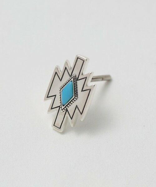 BEAUTY&YOUTH UNITED ARROWS / ビューティー&ユース ユナイテッドアローズ ピアス・イヤリング | ＜BAQLESS＞Mesa Lightning Turquoise ピアス | 詳細1