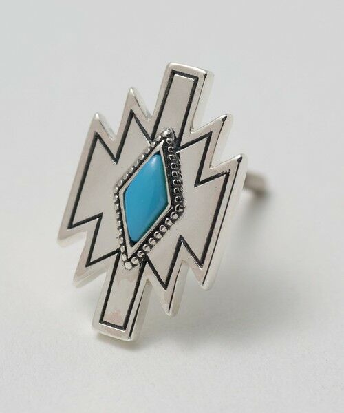 BEAUTY&YOUTH UNITED ARROWS / ビューティー&ユース ユナイテッドアローズ ピアス・イヤリング | ＜BAQLESS＞Mesa Lightning Turquoise ピアス | 詳細5