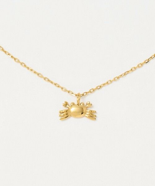 BEAUTY&YOUTH UNITED ARROWS / ビューティー&ユース ユナイテッドアローズ ネックレス・ペンダント・チョーカー | ＜SOAC＞Crab ネックレス（GOLD）